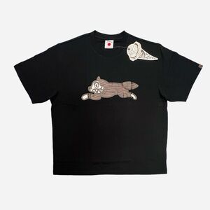 ICE CREAM Wood Grain Running Dog Logo T-Shirt - Pharrell Williams Brand